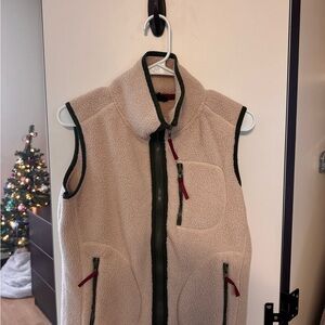 Patagonia Beige Fleece Vest
